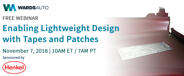 WEBINAR: Enabling Lightweight Design with Tapes and Patches
